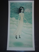 Tara McPherson The Snow Bride Lithograph Art Print Poster Signed
