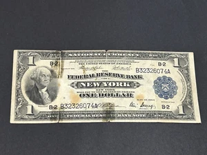 1918 $1 Federal Reserve LARGE Note ***NEW YORK*** US Bill LOW Shipping!!! - Picture 1 of 3