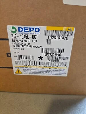 Nuevo se adapta a Toyota 4Runner TO2818147C Capa 2010-2013 lámpara trasera izquierda lente y carcasa Foto 1 de 4