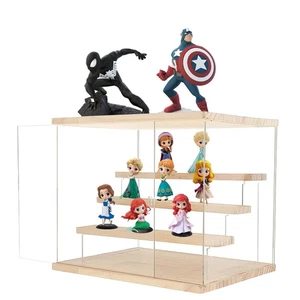 4-Tier Large Acrylic Display Case Dustproof Box for Collectibles Action Figures - Picture 1 of 23