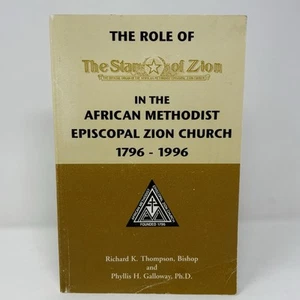 African Methodist Episcopal Zion Church 1796-1996 Role Of The Star Of Zion RARE - Bild 1 von 11