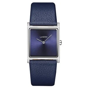 Women's Purple Square Dial Watch with Leather Strap -Gift for Mom, Wife, or G... - Picture 1 of 7