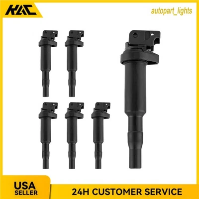 Bobina de encendido 6 piezas para BMW 328i 2007-2016 X3 2004-2014 328i xDrive 2009-2016 Foto 1 de 4