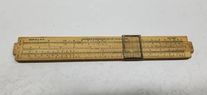 Vintage Lawrence Engineering Service Slide Rule 8-B USA Wabash Indiana - Foto 1 di 4