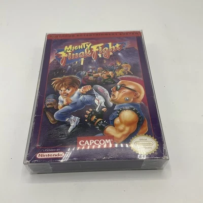Nintendo Mighty Final Fight Nes Game Rare CIB Slight Wear Lots Of Pictures - Image 1 of 4