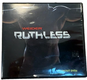 Weider Ruthless Workout 10 DVDs 20 Workouts Vol. 1-20. Exercise DVDs - Picture 1 of 9