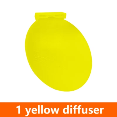 JYYXF Diffuser 3 Colors for Godox Lux Senior Retro Camera Flash Light Speedlite  - Image 1 of 4