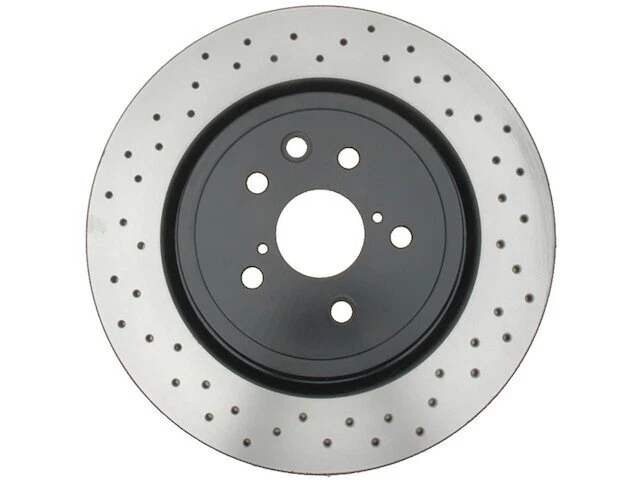 Rotor de freno trasero AC Delco dorado negro sombrero para Lexus IS F 2008-2014 61CXWZ Foto 1 de 1