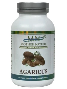 Agaricus Supplement (1000mg) - 120 capsules - Picture 1 of 6