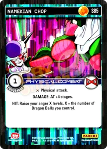DBZ Dragon Ball Z TCG Panini Evolution S85 Namekian Chop Foil - Picture 1 of 1