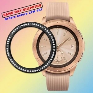 Do Samsung Gear S3 Frontier R765T Ramka Pierścień Klej Osłona Anty zarysowaniom Metal - Zdjęcie 1 z 1