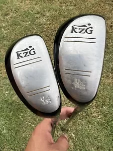 KZG U Iron Set, 18° & 20°, Fujikura Graphite Regular Flex Shafts, RH - Picture 1 of 6