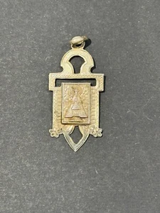 Antique religious medals SILVER "VIRGEN DE MONTSERRAT" TALLA M - Picture 1 of 2