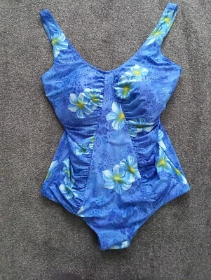 BAÑADOR NATURANA AZUL FLORAL DE UNA PIEZA, TALLA 24/26C Foto 1 de 3