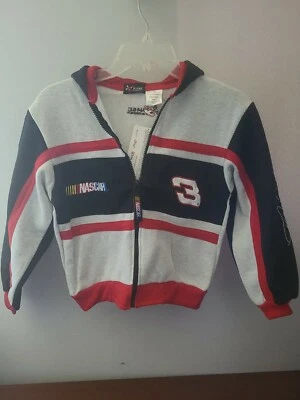 NASCAR CHASE DALE Earnhardt NIÑOS Authentics Sudadera con Capucha Negra/ROJA/GRIS CREMALLERA L/7  Foto 1 de 4