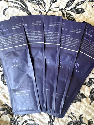 Лот из 5 образцов шампуня Monat Renew (баланс) дорожные пакеты 10 мл - Изображение 1 из 2