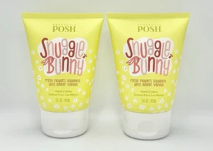 Perfectly Posh Snuggle Bunny Hand Crème Fresh Flowers w/ Amber Vanilla (2 Pack) - Picture 1 of 2
