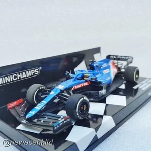 Alpine F1 Team A521 #14 F.Alonso Qatar GP 2021 MINICHAMPS MODEL 1/43 #417212114 - Picture 1 of 2