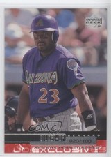 2000 Upper Deck UD Exclusives Silver /100 Bernard Gilkey #313