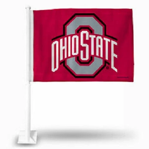 Ohio State Buckeyes Car Flag Cover
