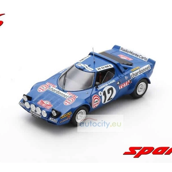 1 43 SPARK Lancia Stratos Hf #12 3Rd Rally Montecarlo 1976 Darniche Mahe S9084