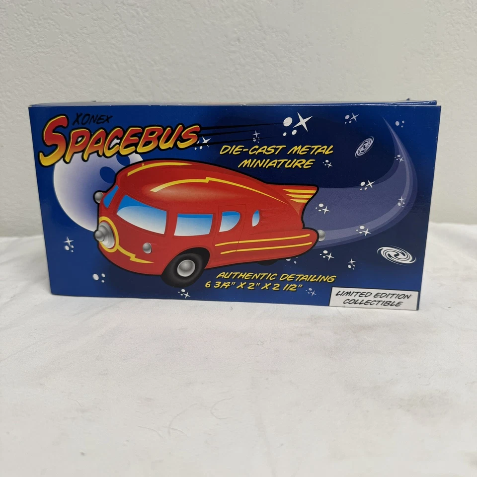 Xonex 1998 Limited Edition Spacebus Die Cast Metal Miniature