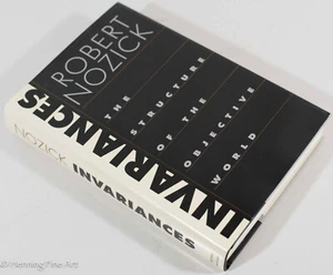 Robert Nozick Invariances 2001 Harvard Fine HB - Picture 1 of 5