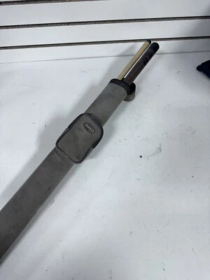 Harvard Pool Cue 58" 19 Oz?  Maple? 2 Piece With Grey Halex Case Nice BH - Image 1 of 4