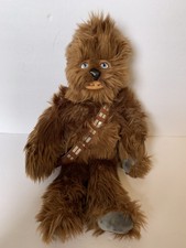 Disney Parks Star Wars Plush Stuffed Chewbacca 22" Tall Excellent Condition