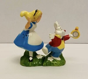 Alice in Wonderland & The White Rabbit Magnetic Salt and Pepper Shaker Set. - Picture 1 of 9