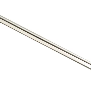 Línea de alambre de tira de plata esterlina 925 de 1 pie patrón elegante bisel escalonado envolvente... - Imagen 1 de 7