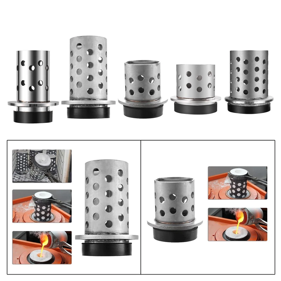 Perforated Casting Flask with Rubber Base, Portable, Practical Sturdy Art - Image 1 of 1