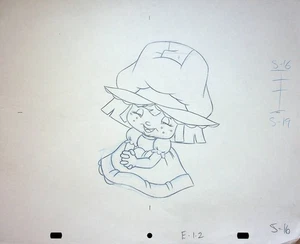 Strawberry Shortcake & the Baby Without a Name ORIGINAL Production Pencil  - Picture 1 of 2