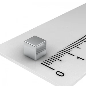 20x POWER MAGNETE CUBO AL NEODIMIO, 5x5x5 mm, N52, BACHECA, LAVAGNA, SUPER MAGNETI - Foto 1 di 1