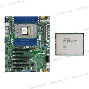 Supermicro H11SSL-i Mainboard with AMD EPYC 7401P CPU 24 Cores 2GHz Up to 3.0GHz - Picture 1 of 4