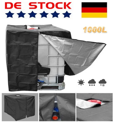 IBC 1000L Container Wassertank Abdeckplane Thermohülle Schutzhülle Schutzhaube! - Bild 1 von 4