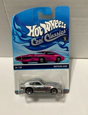 Hot Wheels Cool Classics Datsun 240Z Red Card - Image 1 of 2