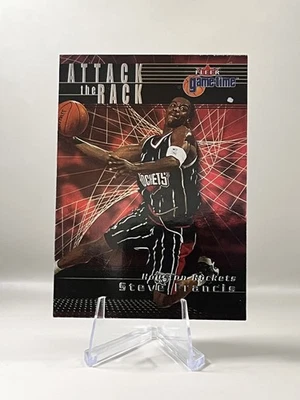 2000-01 Fleer Game Time #20 AR Steve Francis Attack the Rack Houston Rockets - Image 1 of 2