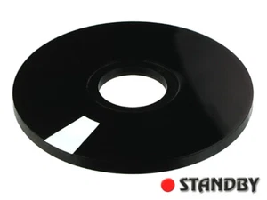2pcs Stator for 21 mm knob, glossy black, Marking 15°, ELMA 043-4230, ROHS - Imagen 1 de 1
