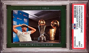 2021 Giannis Antetokounmpo Panini Photogenic #4 Championship Feels PSA 9 POP 4 - Picture 1 of 5