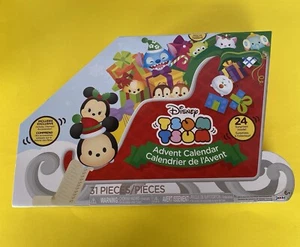 Tsum Tsum Weihnachten Adventskalender Schlitten Disney 2017 Kalender beschädigt *lesen - Bild 1 von 9