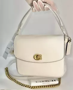 COACH Cassie 19 Crossbody Convertible Shoulder Bag in Chalk + Brass 88346 NEW - Picture 1 of 16
