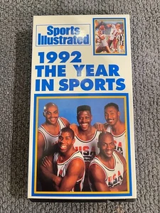 Vintage SPORTS ILLUSTRATED 1992 THE YEAR IN SPORTS VHS Dream Team NBA - Picture 1 of 2