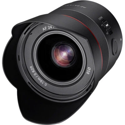 Samyang 24mm F1.8 Auto Focus Compact Full Frame Wide Angle Lens for Sony E Mount - Image 1 of 2