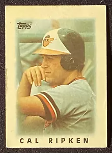 Cal Ripken 1986 MLB Leaders Baltimore Orioles ShortStop Baseballkarte Topps #2 - Bild 1 von 2