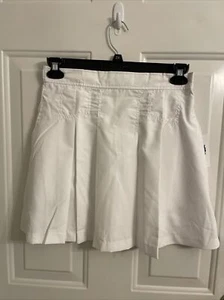 Wilson White Golf Tennis Running Sports Athletic Skirt White Size 10 - Picture 1 of 5