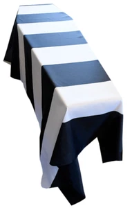 Black and White Stripe Flag Coffin Drape - Quick Dispatch - Photo 1 sur 4