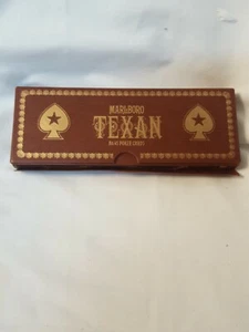 Vintage Marlboro Texan No. 45 Poker Cards Sealed Cigarette Advertising - Picture 1 of 9