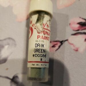 SEELEY'S China paint new Dark Green gloss
