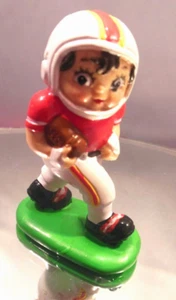 VTG 1985 CAMPBELL'S SOUP KID FOOTBALL PLAYER PVC--2 1/4" TALL - Picture 1 of 4